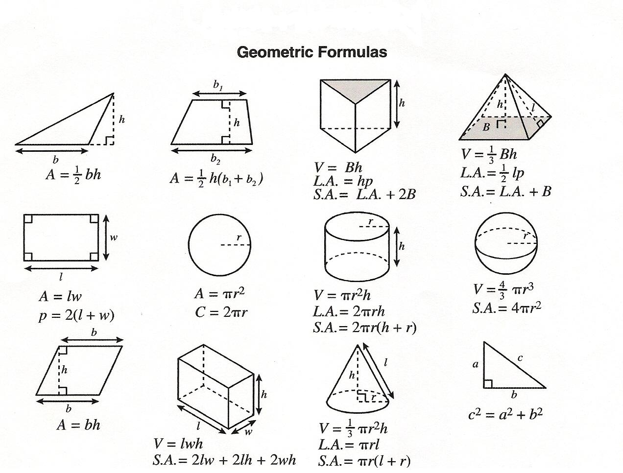 example of shapes in geometry